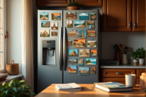 collectionner magnets frigo souvenir